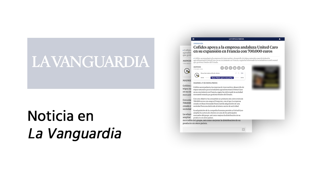 La Vanguardia publica una noticia sobre United Caro
