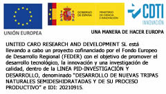 Proyecto cofinanciado por el Fondo Europeo de Desarrollo Regional (FEDER)